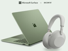 Microsoft Surface and Sony WH-1000XM6