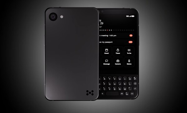 The Minimal Phone 2 will be available in Black and Silver.