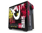 The limited edition NZXT H710i gaming PC case comes in a flashy and colorful Cyberpunk 2077 design (Image: NZXT)