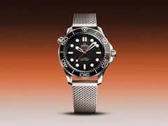 The Omega Seamaster Diver 300M is now available in two orange colorways (steel on steel pictured). (Image source: Omega)