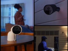 The Philips Hue Secure battery cameras (pictured) are receiving improvements in a new update. (Image source: Philips)