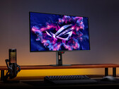 The ROG Strix OLED XG27ACDMS has a flat finish like many of Asus' recent OLED gaming monitors. (Image source: Asus)