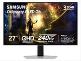The Odyssey OLED G6 from Samsung comes with dynamic cooling features to prevent burn-in. (Image source: Samsung)