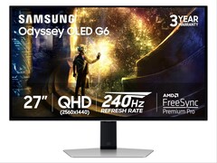 The Odyssey OLED G6 from Samsung comes with dynamic cooling features to prevent burn-in. (Image source: Samsung)