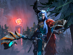 Pictured - official cinematic artwork from Spellcasters Chronicles.