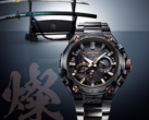 The Casio G-Shock MRG-B2000JS-1A features a band and bezel treated with a Diamond-like Carbon (DLC) coating. (Image source: Casio)