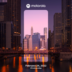 Motorola will host its next Moto and Edge event on February 24. (Image source: Motorola)
