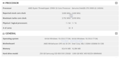 AMD Ryzen Threadripper 2990X gets a listing in the 3DMark database. (Source: TUM_APISAK)