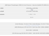 AMD Ryzen Threadripper 2990X gets a listing in the 3DMark database. (Source: TUM_APISAK)