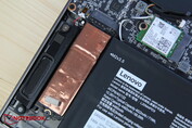 The copper on the SSD