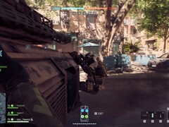 Battlefield 6 allows players to hang on to tanks for quicker traversal. (Image source: Notebookcheck)