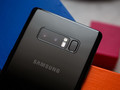 The Samsung Galaxy Note 8 is a premium device with dual camera technology. (Source: CNET)