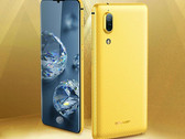 A leaked image shows the Sharp Aquos S2 in gold.