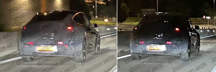 The Model Y Juniper with rear light bar has been filmed testing in Europe
