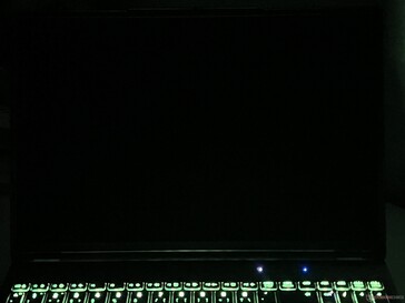 Pure black with local dimming activated (full SDR brightness)
