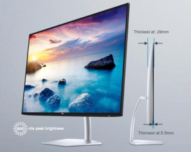 Side profile showing the sail shape. (Source: Dell)