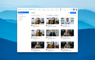 Asynchronous videos within Zoom Clips - source: Zoom News