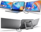 14-inch KYY triple screen extender addresses one of the main flaws of using multiple external monitors (Source: Amazon)