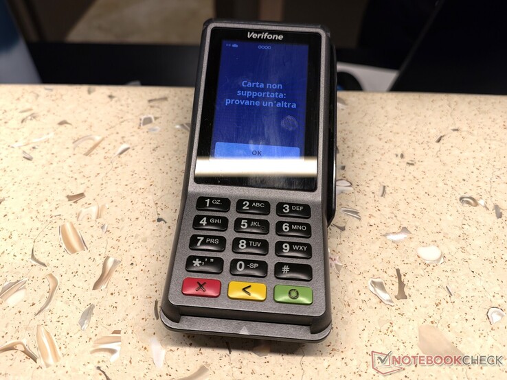 A phone that has been used for contactless payments for months suddenly stops working.
