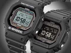 Pictured, the Casio G-Shock GW-BX5600-1JF (left) and GW-BX5600-1A1JF (right). (Image source: Casio)