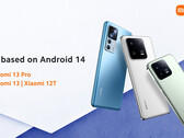 Xiaomi is now rolling out stable Android 14 updates for three smartphones. (Image source: Xiaomi)