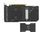 The SSD easily attaches on the back of the GPU (Image Source: Asus)