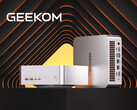 The Geekom A9 Mega contains a small fingerprint scanner embedded within its power button. (Image source: Geekom)