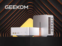 The Geekom A9 Mega contains a small fingerprint scanner embedded within its power button. (Image source: Geekom)