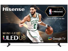 Amazon has already introduced a notable 27% discount for the 55-inch Hisense U8K Mini-LED TV (Image: Hisense)