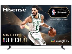 آمازون قبلاً تخفیف قابل توجه 27٪ برای تلویزیون 55 اینچی Hisense U8K Mini-LED ارائه کرده است (تصویر: Hisense)