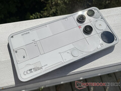 The co-founder of Nothing has offered an explanation on the issue. Pictured: the back of the Phone (3). (Image source: Notebookcheck)