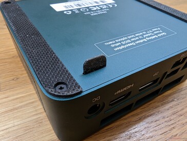 Rubber flap makes it easier to grip and remove the bottom panel