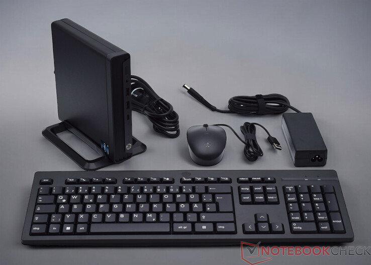 Scope of delivery of the HP Pro Mini 400 G9