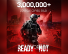 A banner announcing 3 million copies sold for Ready or Not (image source Void Interactive X)