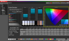 Calman ColorChecker as delivered