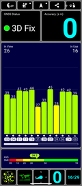GPS test: outdoors