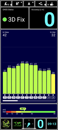 GPS test: outdoors