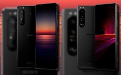 The Sony Xperia 1 II (L) and Xperia 1 III (R) have very similar camera configurations. (Image source: Sony - edited)