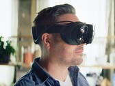Steam Frame VR headset headstrap shown