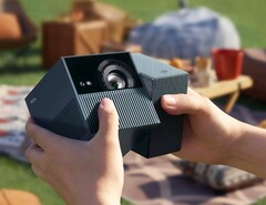 The TCL PlayCube features a compact, cube-shaped housing. (Image source: TCL)