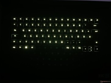 Razer Blade 15 2022 - Backlighting