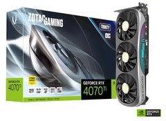 Zotac Gaming GeForce RTX 4070 Ti Trinity OC video card (Source: Zotac)