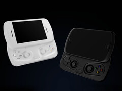 The RG Slide should be as powerful as the RG557 despite its more diminutive stature. (Image source: Anbernic)