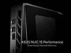 The NUC 15 Performance resembles a scaled-back ROG NUC (2025). (Image source: Asus)