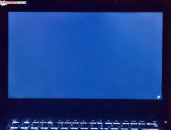 Hardly any backlight bleeding (displayed is amplified here)