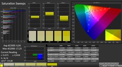 CalMAN: Saturation (calibrated)