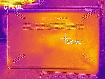 Heat development bottom (idle)