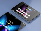 The form factor of the upcoming Galaxy Fold reminds of a handheld console. (Source: LetsGoDigital)