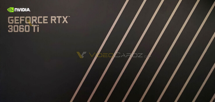 RTX 3060 Ti packaging. (Image source: VideoCardz)