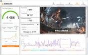 Fire Strike (plugged in, silent mode)
